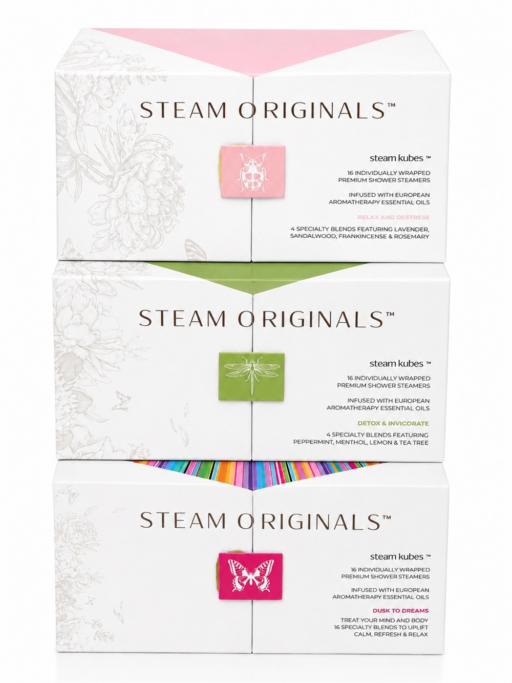 Steam Originals Steam Kubes Shower Steamers